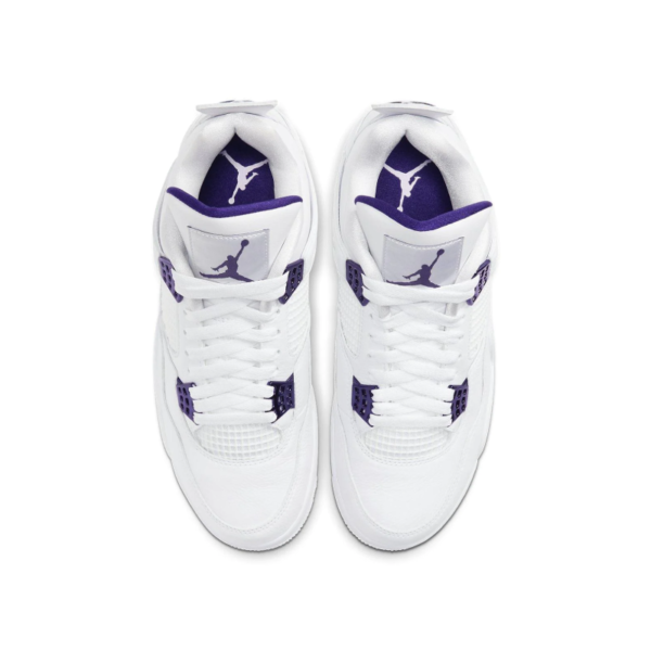 Air Jordan 4 Retro Metallic Purple