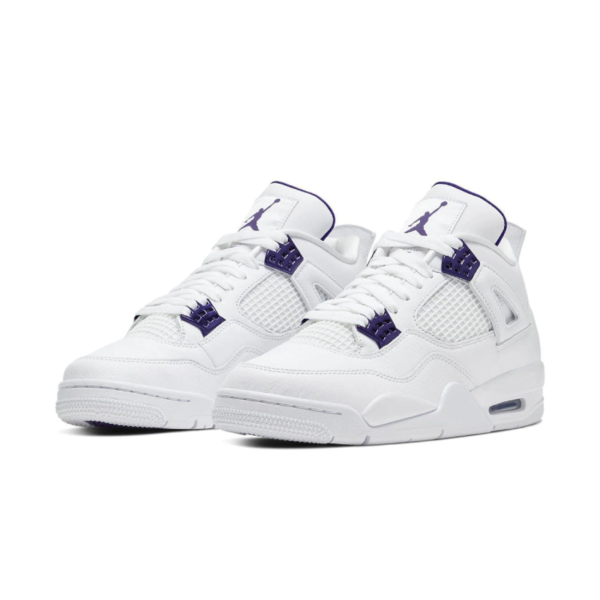 Air Jordan 4 Retro Metallic Purple